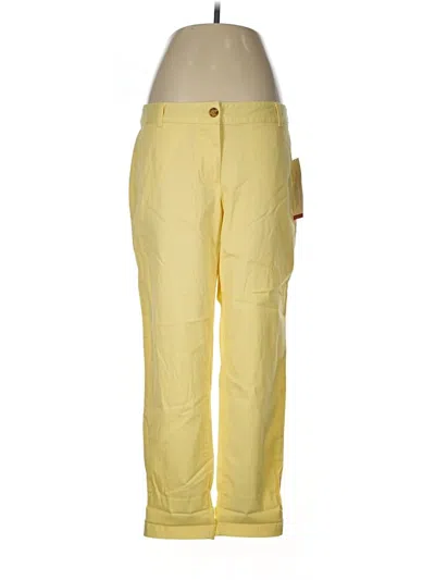 Talbots Cargo Pants In Yellow