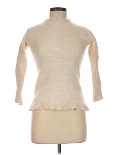 Pre-owned Talbots Cashmere Pullover Sweater In Tan