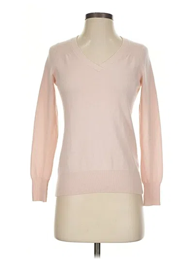 Pre-owned Talbots Cashmere Pullover Sweater In Tan