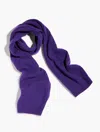 Talbots Cashmere Scarf - Brilliant Purple - 001