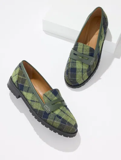 Talbots Cassidy Loafers - Hunting Plaid - Wild Iris - 5m
