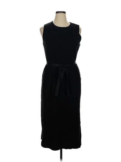 Pre-owned Talbots Casual Dress In Black