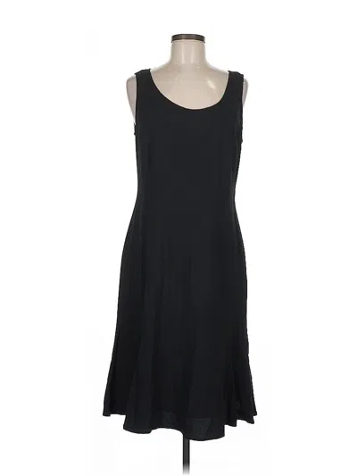 Pre-owned Talbots Casual Dress In Black