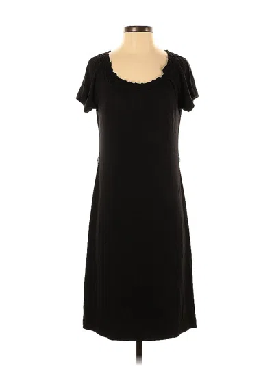 Pre-owned Talbots Casual Dress In Black
