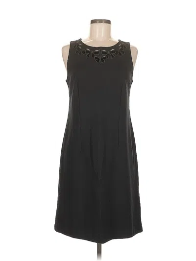 Pre-owned Talbots Casual Dress In Black