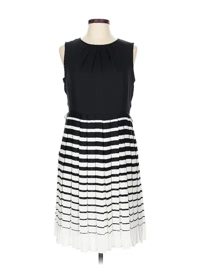 Pre-owned Talbots Casual Dress In Black