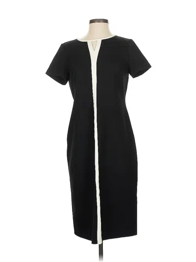 Pre-owned Talbots Casual Dress In Black