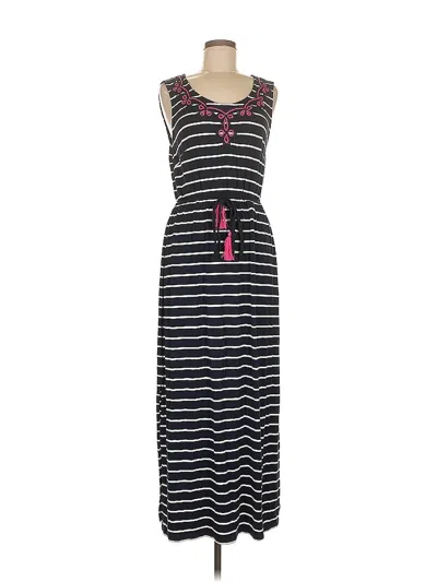 Pre-owned Talbots Casual Dress In Black