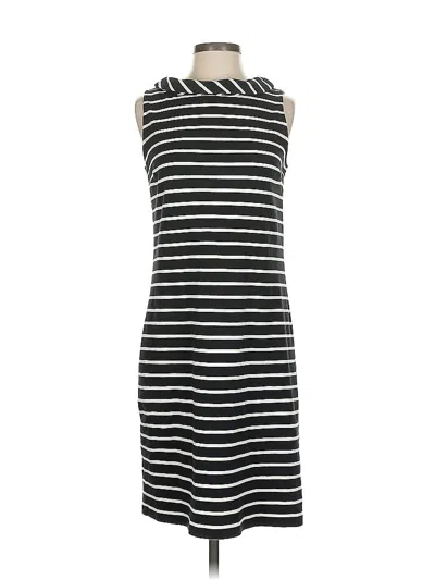 Pre-owned Talbots Casual Dress In Black