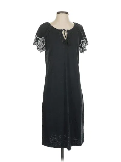 Pre-owned Talbots Casual Dress In Black