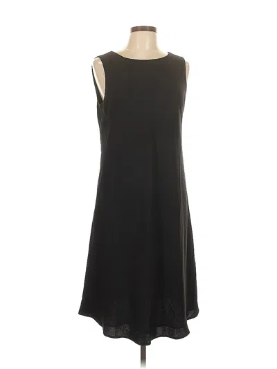 Pre-owned Talbots Casual Dress In Black