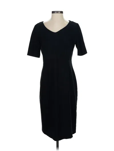 Pre-owned Talbots Casual Dress In Black