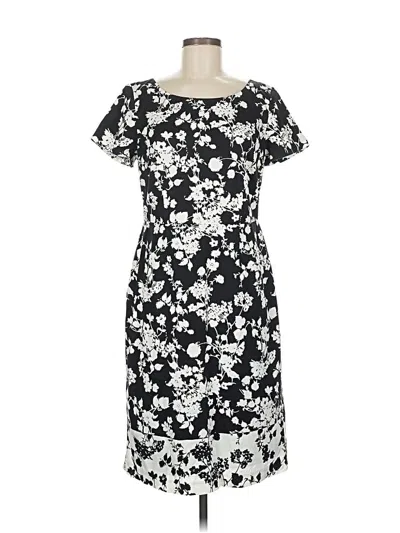 Pre-owned Talbots Casual Dress In Black