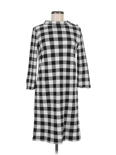 Pre-owned Talbots Casual Dress In Black