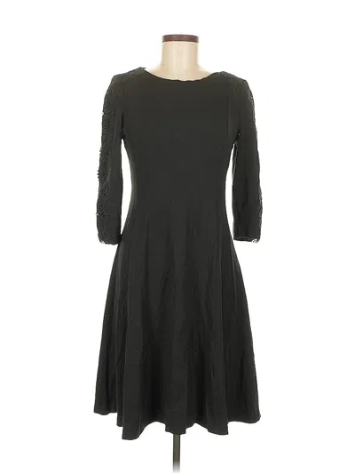 Pre-owned Talbots Casual Dress In Black