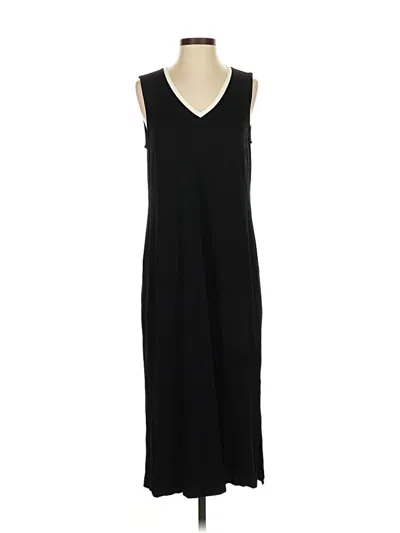 Pre-owned Talbots Casual Dress In Black