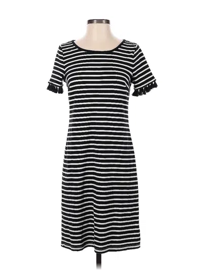 Pre-owned Talbots Casual Dress In Black