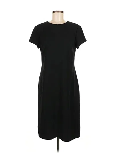 Pre-owned Talbots Casual Dress In Black