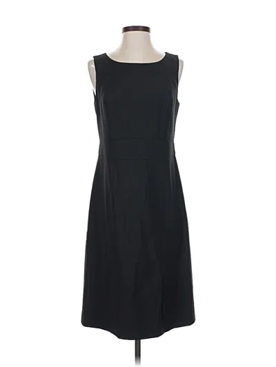 Pre-owned Talbots Casual Dress In Black