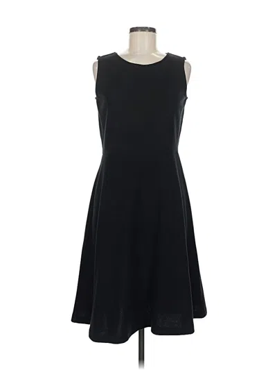 Pre-owned Talbots Casual Dress In Black