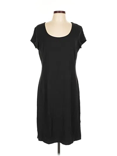 Pre-owned Talbots Casual Dress In Black