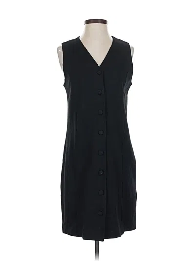 Pre-owned Talbots Casual Dress In Black