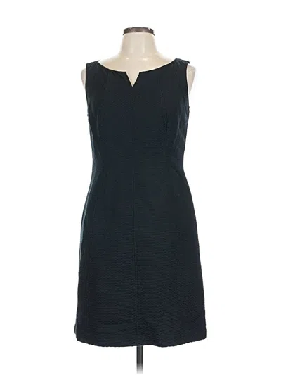 Pre-owned Talbots Casual Dress In Black