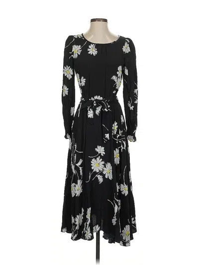 Pre-owned Talbots Casual Dress In Black