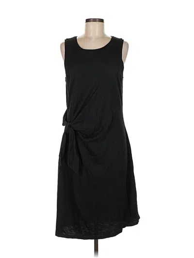 Pre-owned Talbots Casual Dress In Black