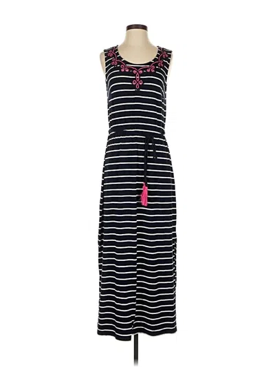 Pre-owned Talbots Casual Dress In Black