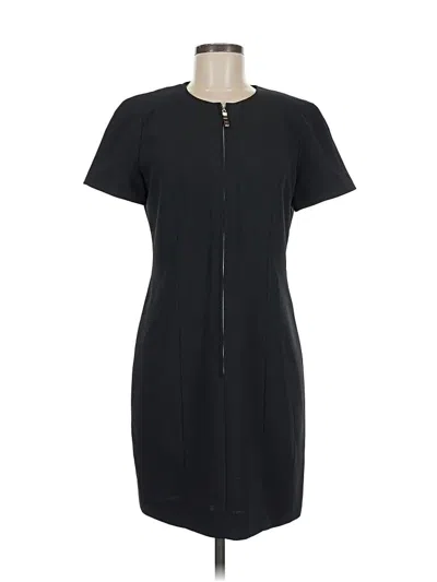 Pre-owned Talbots Casual Dress In Black