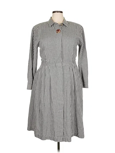 Pre-owned Talbots Casual Dress In Black