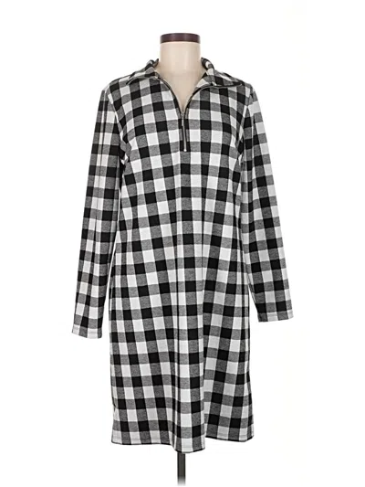 Pre-owned Talbots Casual Dress In Black