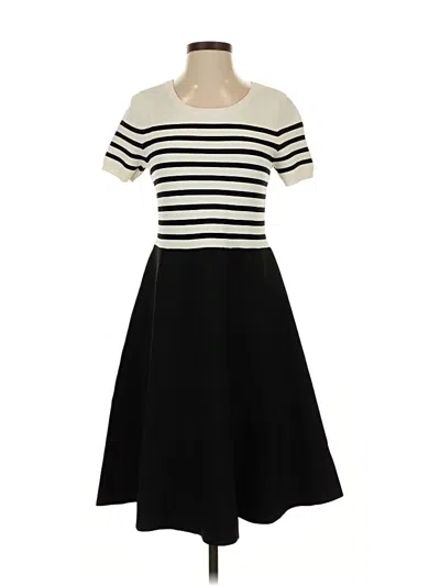 Pre-owned Talbots Casual Dress In Black