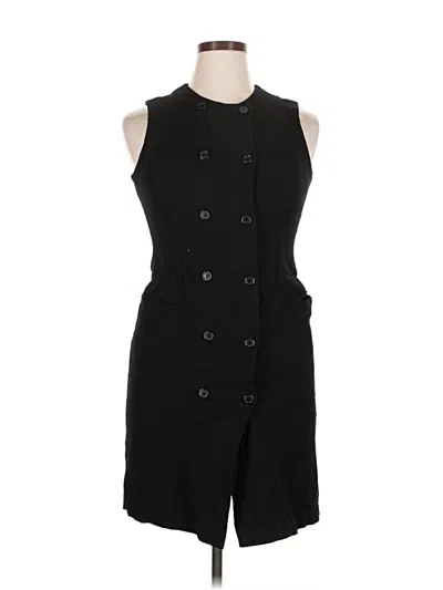 Pre-owned Talbots Casual Dress In Black