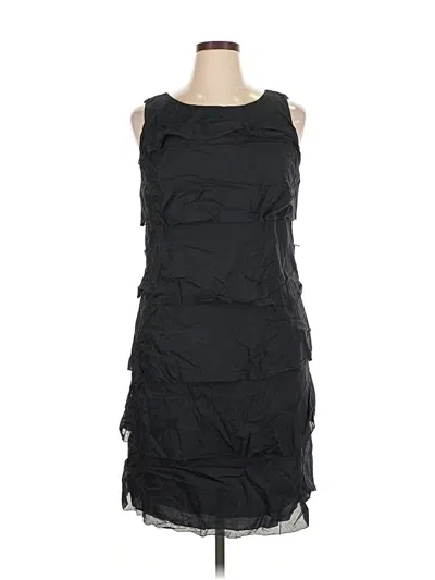 Pre-owned Talbots Casual Dress In Black