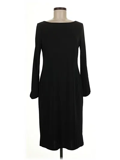 Pre-owned Talbots Casual Dress In Black