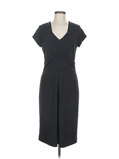 Pre-owned Talbots Casual Dress In Black