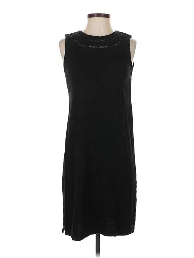 Pre-owned Talbots Casual Dress In Black