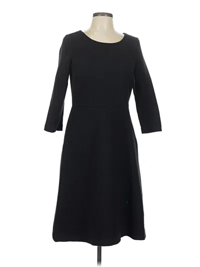 Pre-owned Talbots Casual Dress In Black