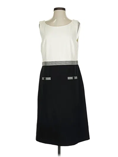 Pre-owned Talbots Casual Dress In Black