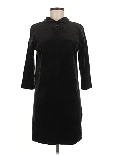 Pre-owned Talbots Casual Dress In Black