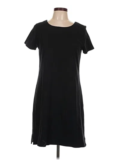 Pre-owned Talbots Casual Dress In Black