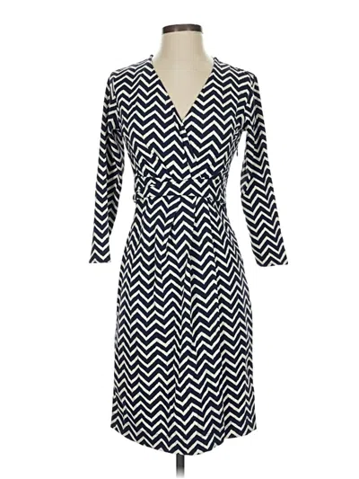 Pre-owned Talbots Casual Dress In Black