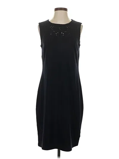 Pre-owned Talbots Casual Dress In Black