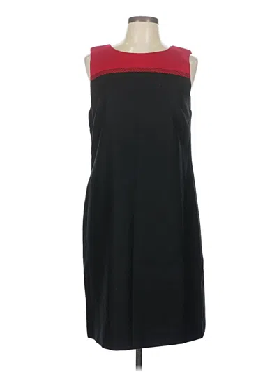 Pre-owned Talbots Casual Dress In Black