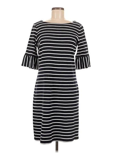 Pre-owned Talbots Casual Dress In Black