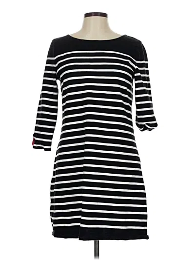 Pre-owned Talbots Casual Dress In Black