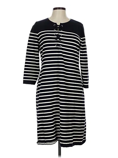 Pre-owned Talbots Casual Dress In Black