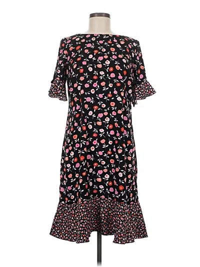 Pre-owned Talbots Casual Dress In Black